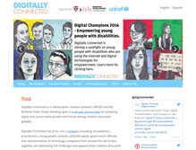 Tablet Screenshot of digitallyconnected.org